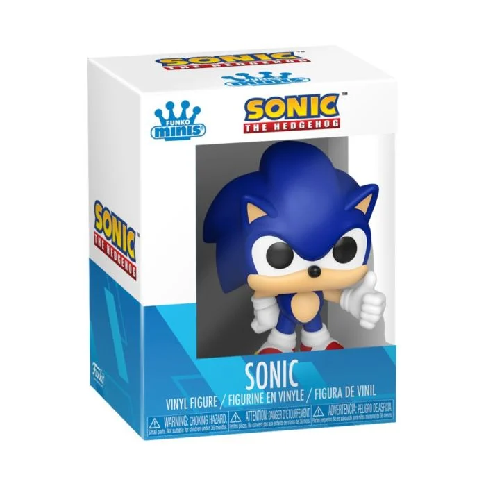 Funko Minis Sonic Sonic The Hedgehog #0 - Produto Original