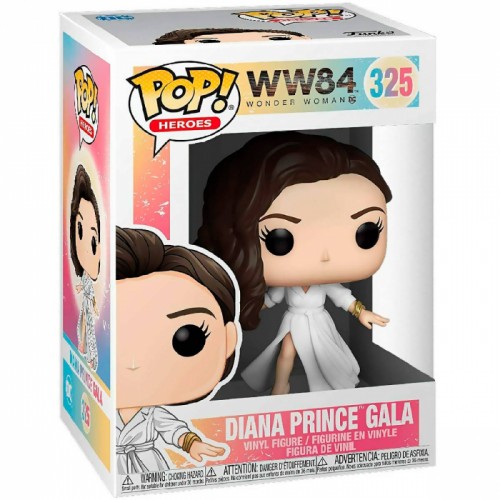 Funko Mulher Maravilha 1984- Diana Com Roupa De Gala  Heroes - Funko Pop Heroes - #325