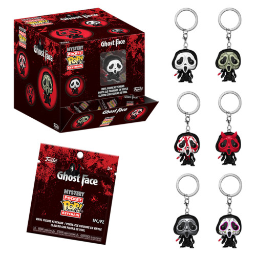 Chaveiro Funko Mystery Keychain Ghost Face ( Unidade Surpresa ) Scream # - Produto Original