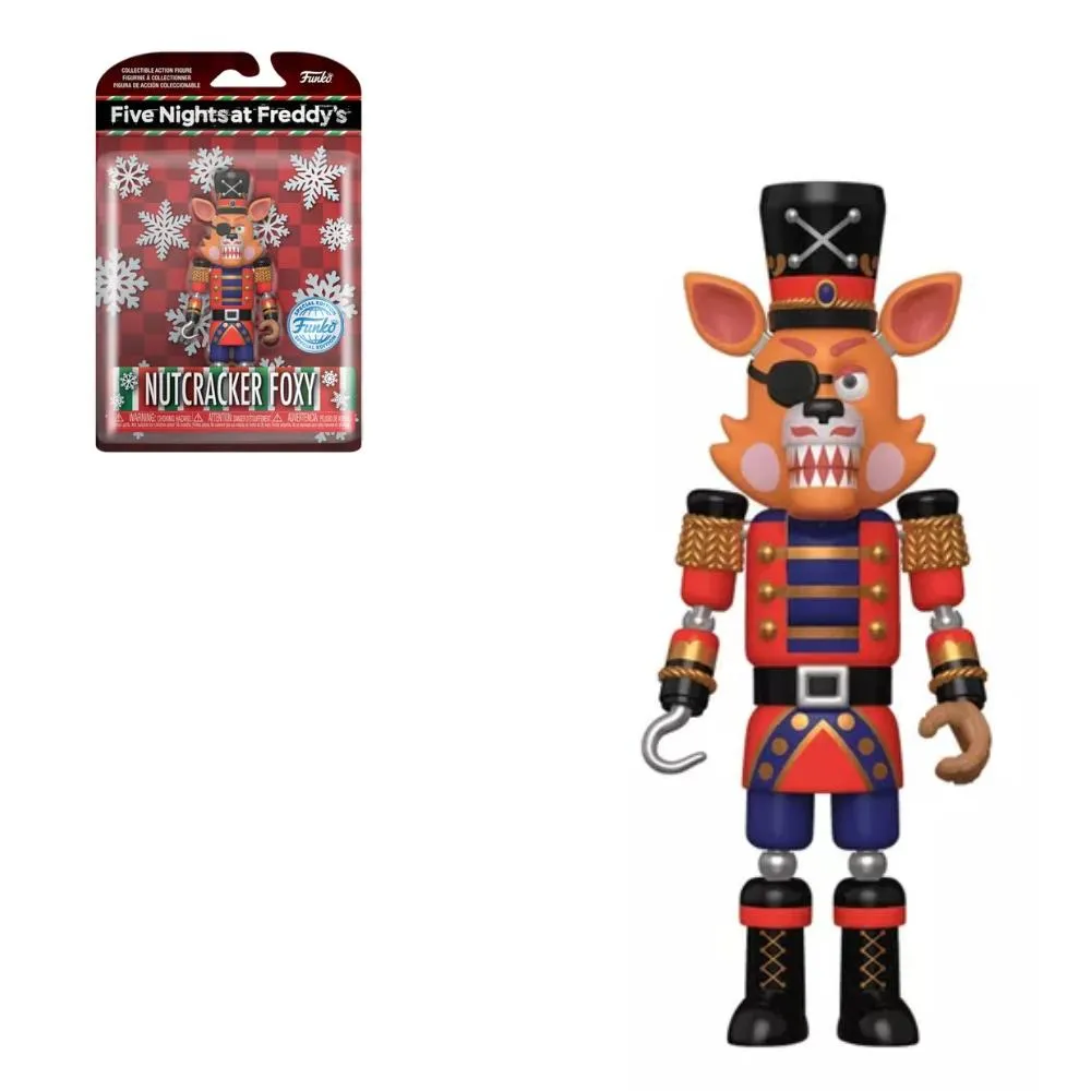 Action Figures Funko Nutcracker Foxy Holiday-Five Nights At Freddy's-