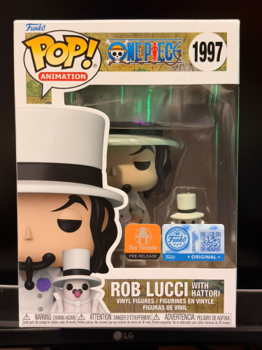 Funko POP! | #1997- Rob Lucci with Hattori (ToyTemple Pre-release)-One Piece-1