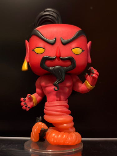 Funko POP! | #356 - Red Jafar (as genie) LOOSE-Disney Alladin-1