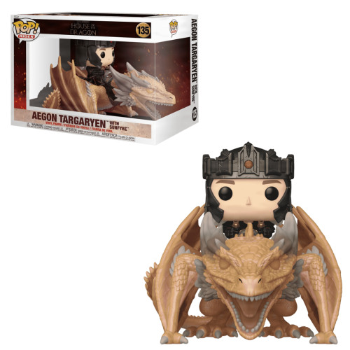 Funko Pop! Aegon Targaryen With Sunfyre-House Of The Dragon-135