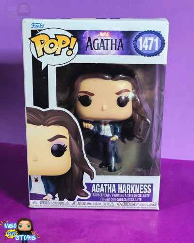 Funko POP! Agatha Harkness Marvel #1471 - Produto Original