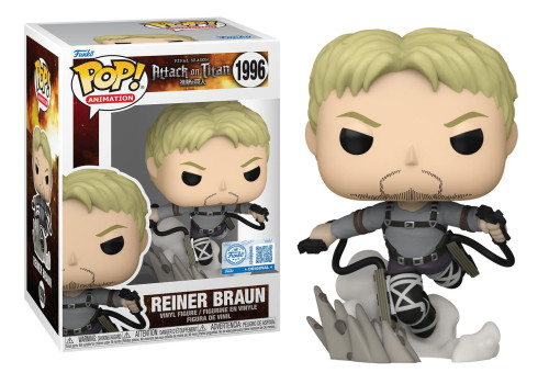 Funko Pop! Animation: Attack On Titan - Reiner Braun-Rocks-1996