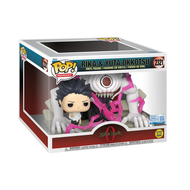 Funko POP! Animation: Jujutsu Kaisen 0 Rika and Yuta Okkotsu Jujutsu Kaisen #2321 - Produto Original