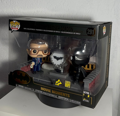Funko POP! Batman and Commissioner Gordon Heroes #291 - Produto Original