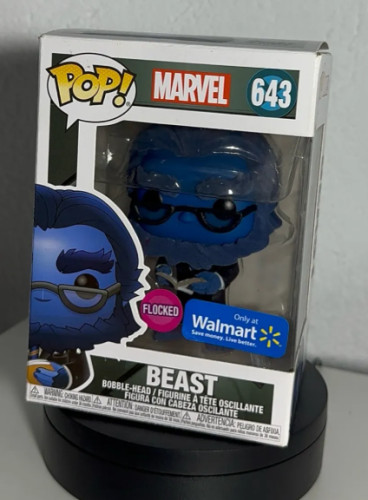 Funko POP! Beast Flocked Marvel #643 - Produto Original