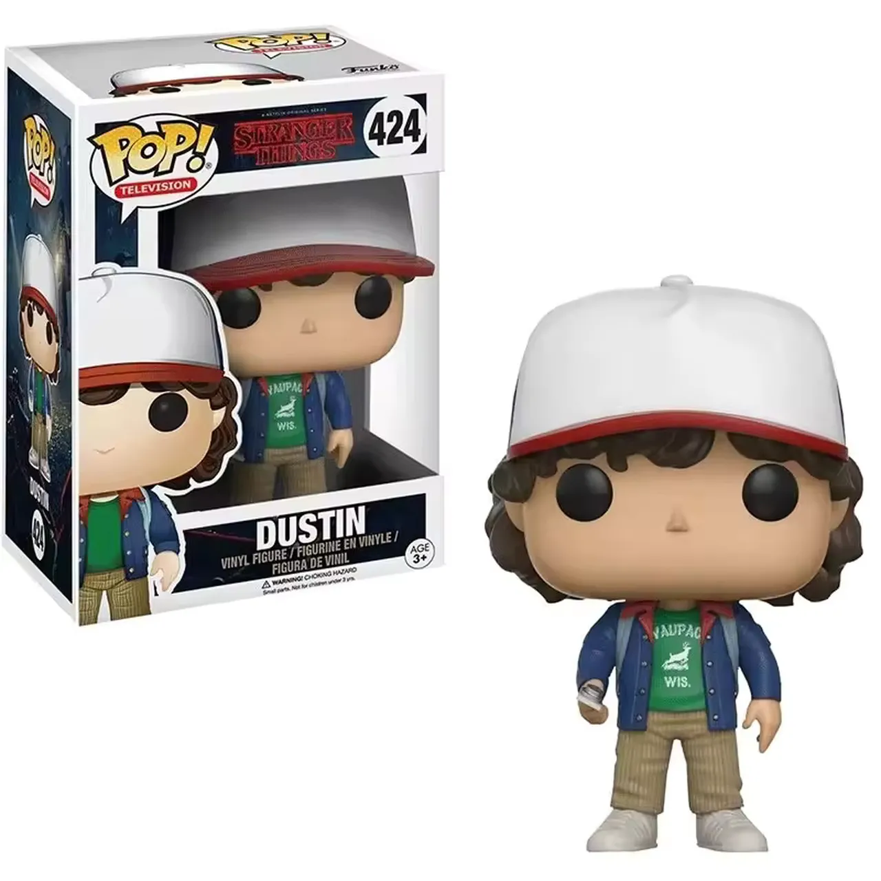 Funko POP! Dustin Stranger Things #424 - Produto Original
