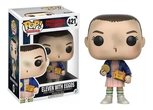 Funko Pop! Eleven With Eggos Stranger Things #421 - Produto Original