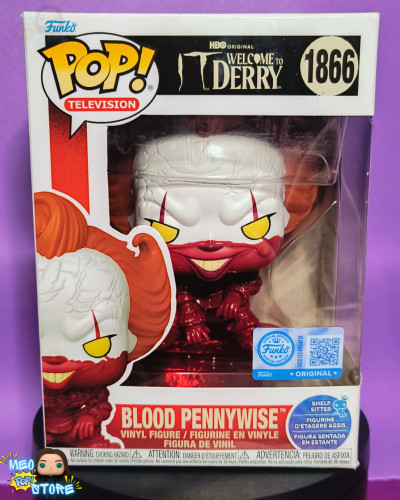 Funko Pop! Pennywise Blood - Welcome To Derry Welcome To Derry #1866 - Produto Original
