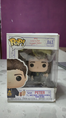 Funko Pop! Peter *caixa Com Muitas Avarias*-Para Todos Os Garotos Que Ja Amei-863