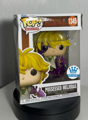 Funko POP! Possessed Meliodas The Seven Deadly Sins The Seven Deadly Sins #1345 - Produto Original