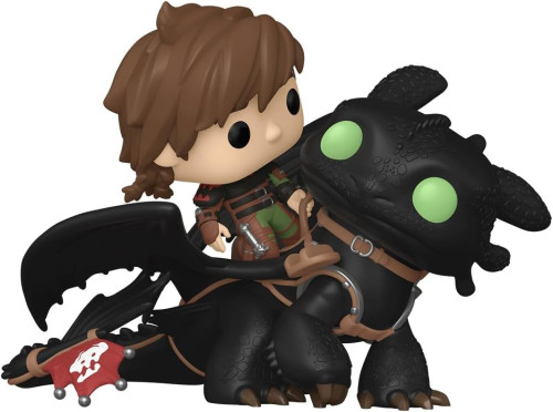 Funko Pop! Rides Deluxe: How To Train Your Dragon – Hiccup With Toothless --DRAGON 2-123