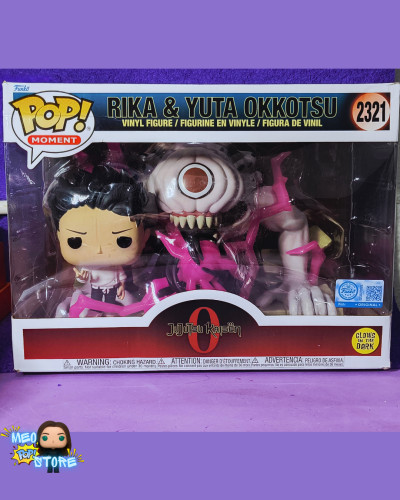 Funko POP! Rika e Yuta - Moment Jujutsu Kaysen #2321 - Produto Original