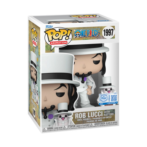 Funko Pop! Rob Lucci Com Hattori - One Piece - #1997