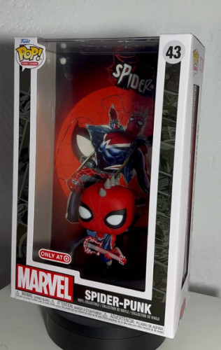 Funko POP! Spider Punk Comic Covers #43 - Produto Original