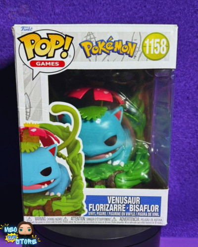 Funko POP! Venusaur Pokemon #1158 - Produto Original