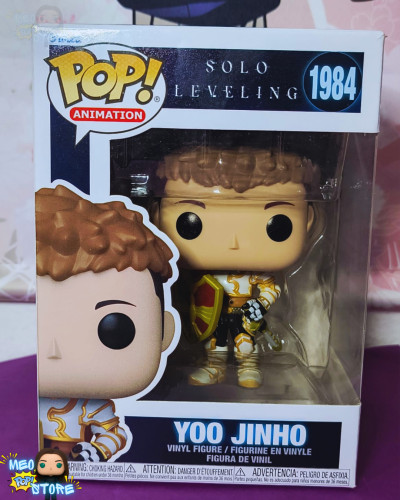 Funko Pop! Yoo Jinho Solo Leveling #1984 - Produto Original