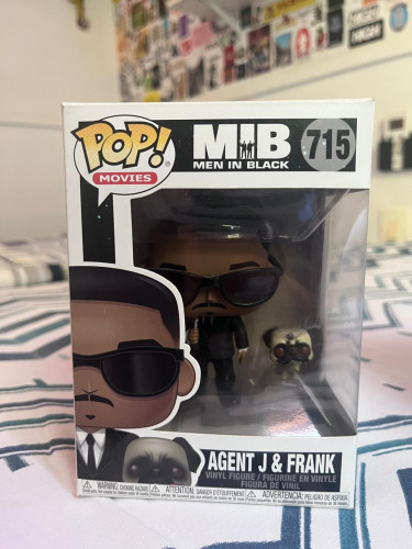 Funko POP SET MIB -Vaulted Filme MIB Homens de Preto. Agente J e frank e Agente K e Neeble Mib: Men In Black #715 - Produto Original