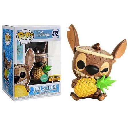 Funko POP Tiki Stitch scented exclusivo Hot topic Lilo And Stitch #472 - Produto Original