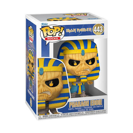 Funko Pharaoh Eddie 443 Iron Maiden Pop! Rocks #443 - Produto Original
