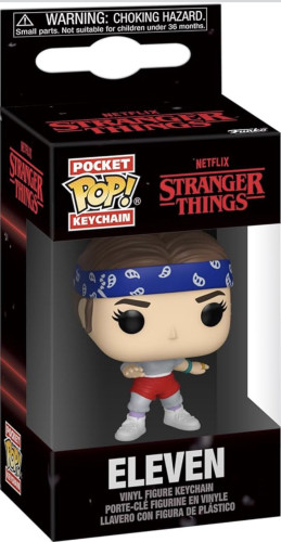 Funko Pocket! Stranger Things 5a: Eleven #11 (chaveiro) Television Stranger Things # - Produto Original