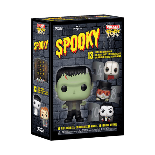Funko Pocket Pop Spooky 2025 Countdown Calendar-Spooky-1