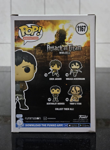 Funko Pop  - Bertholdt Hoover - Attack On Titan - #1167