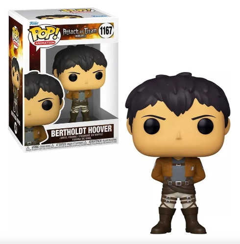 Funko Pop  - Bertholdt Hoover-Attack On Titan-1167
