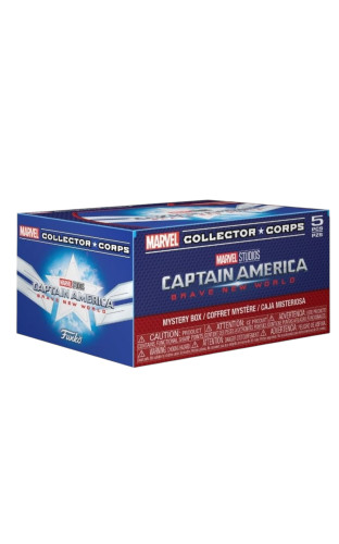 Funko Pop! - Collector Corps Box: Marvel - Captain America: Brave New World  (tamanho Xl ) - Marvel Avengers - #410