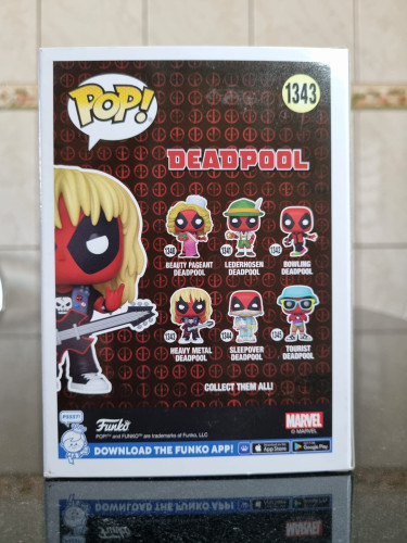 Funko Pop  - Deadpool Heavy Metal - Marvel - #1343