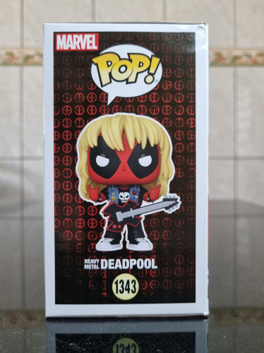 Funko Pop  - Deadpool Heavy Metal - Marvel - #1343