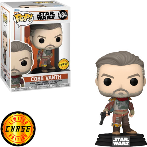 Funko Pop! - Disney : Star Wars - Cobb Vanth 484 (chase) - Star Wars - #484 FUNKO POP #484 - Produto Original