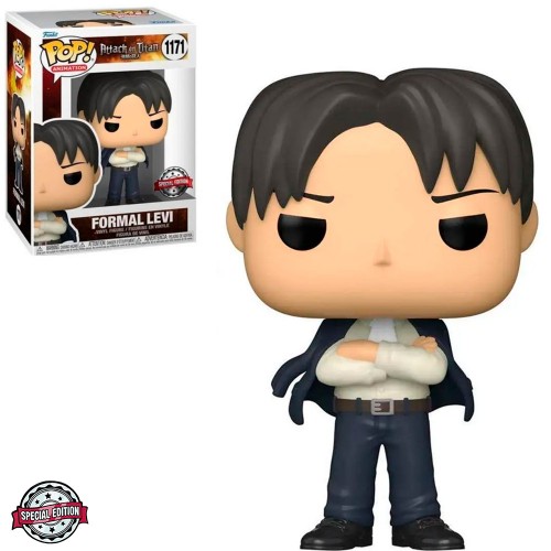 Funko Pop!® Formal Levi 1171 Exclusivo Pop! Animation Attack On Titan #1171 - Produto Original
