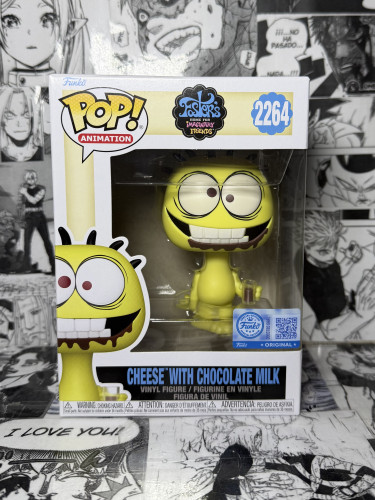 Funko Pop! - Foster’s Home for Imaginary Friends - Cheese with Chocolate Milk Foster's Home For Imaginary Friends #2264 - Produto Original