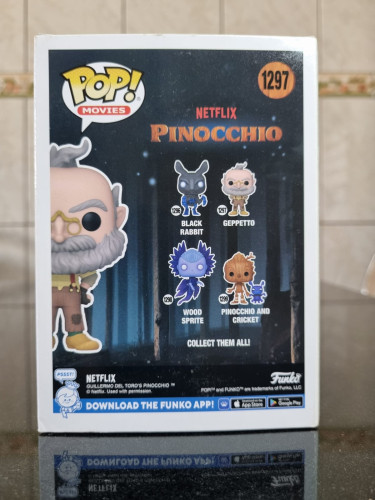 Funko Pop  - Geppetto - Pinocchio - #1297