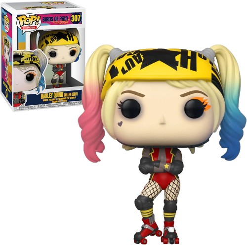 Funko Pop!® Harley Quinn Roller Derby 307 - Dc Comics Pop! Heroes DC #307 - Produto Original