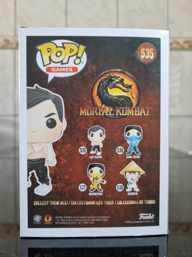 Funko Pop  - Liu Kang - Mortal Kombat - #535