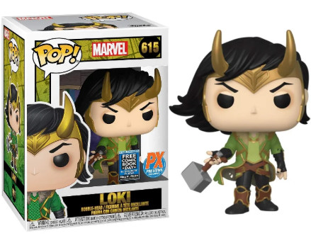 Funko Pop! - Marvel - Loki 615 (PX)-Marvel Avengers-615