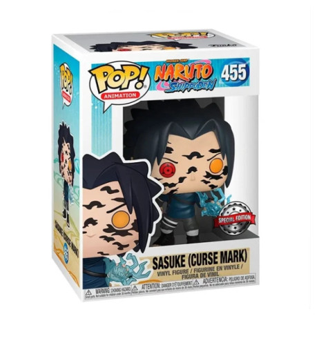 Funko Pop -  Naruto - Sasuke (curse Mark) #455 - Naruto - #455