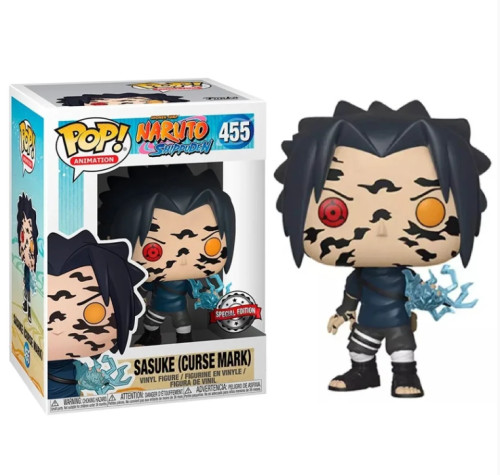 Funko Pop -  Naruto - Sasuke (curse Mark) #455 - Naruto - #455