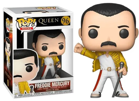 Funko Pop! - Rocks: Queen - Freddie Mercury Wembley 1986 96-Rocks Queen-96
