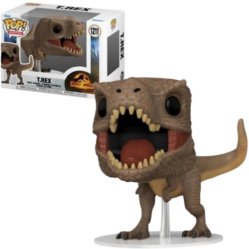Funko Pop!® T-rex 1211 Pop! Movies Jurassic World Dominion #1211 - Produto Original