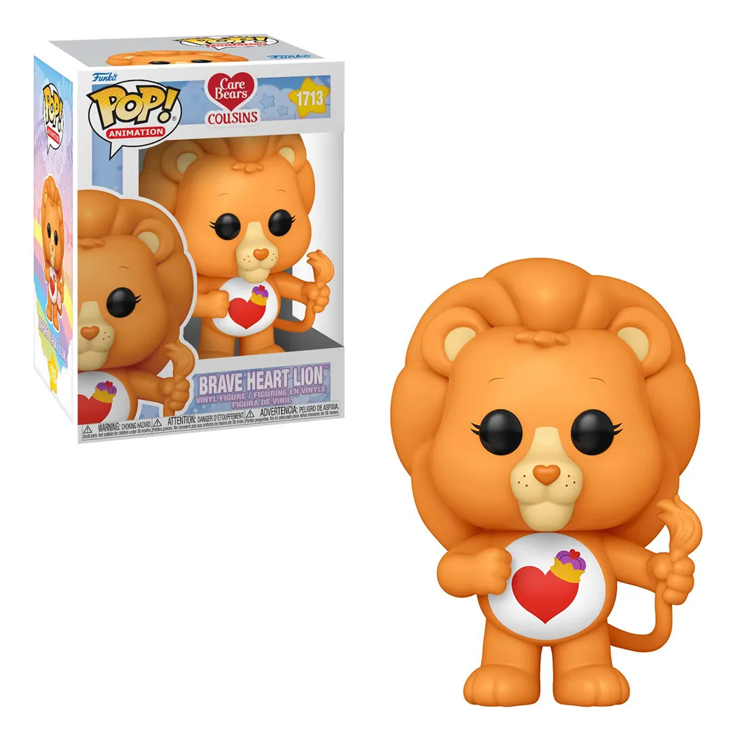Funko Pop -  Ursinhos Carinhosos - Brave Heart Lion 1713 URSINHO CARINHOSO #1713 - Produto Original
