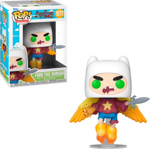 Funko Pop - Adventure Time - Finn The Human 1077-Funko Pop, Cartoon Network-1077