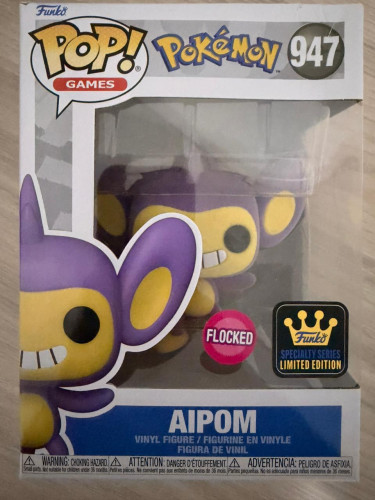 Funko Pop - Aipom (floked) Pokemon #947 - Produto Original