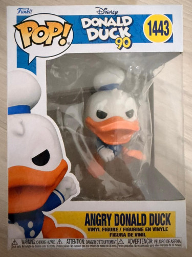 Funko Pop - Angry Donald Duck Disney Donald Duck #1443 - Produto Original