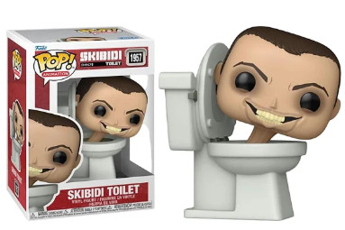 Funko Pop - Animação - Skibidi Toilet 1957 - Skibidi Toilet - #1957