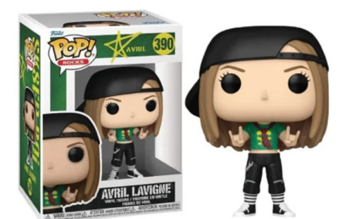 Funko Pop - Artistas - Id Icons: Rocks - Avril Laviine 390 Avril Lavigne #390 - Produto Original